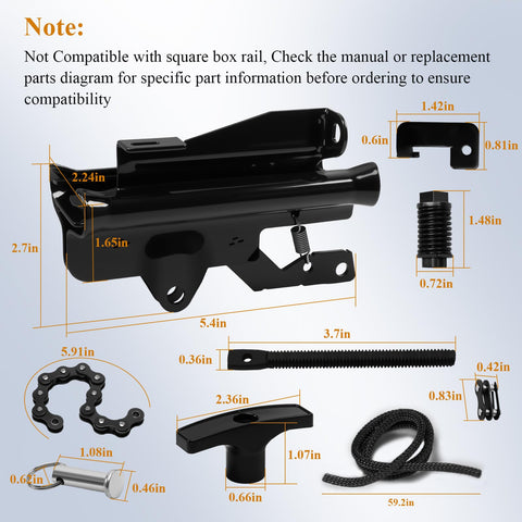 WFCYX emergency release cord included for safe manual operation