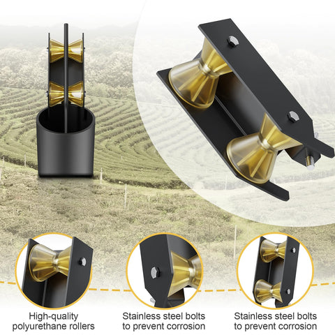 WFCYX easy clamp install with wing bolts; no extra tools