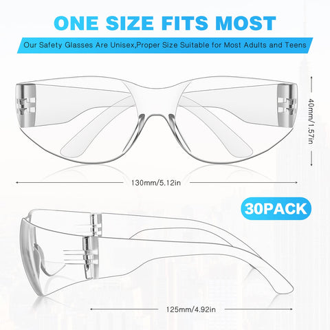 WFEANG 30-pack bulk glasses ideal for sharing with family and coworkers.
