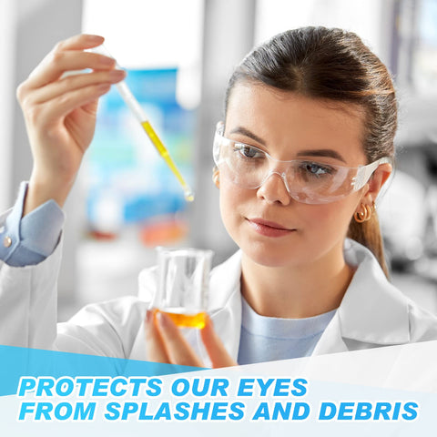 WFEANG lightweight design with flexible temples reduces ear pressure.