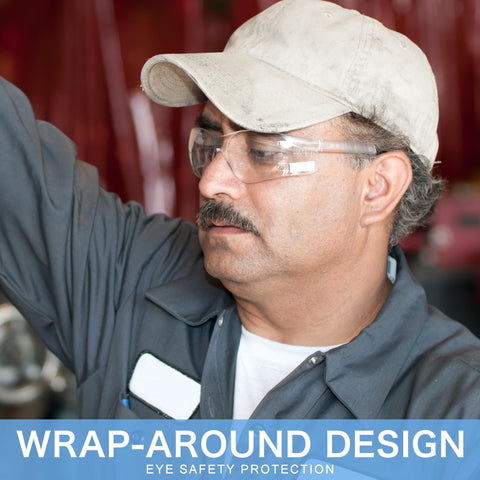 WFEANG safety glasses ideal for lab work and workshops
