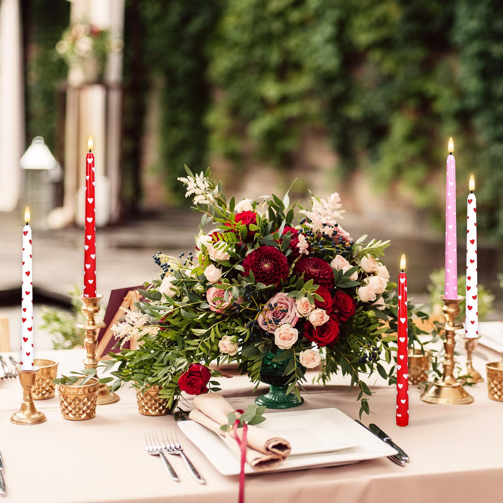 Whaline gift-packaging Valentine candles enhance gift-ready décor
