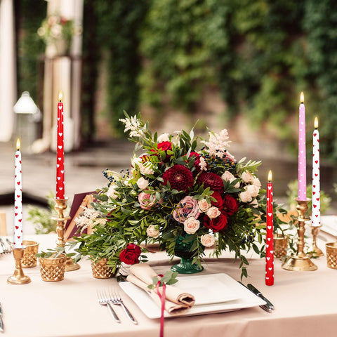 Whaline gift-packaging Valentine candles enhance gift-ready décor
