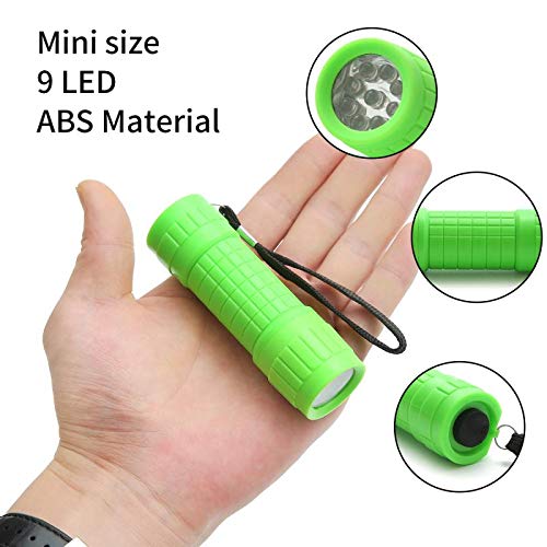 Whaply pocket-size flashlights in this set help night reading and quick finds.