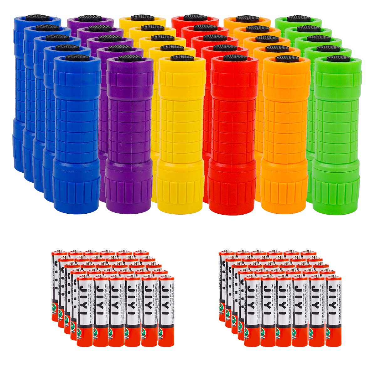 Whaply small mini flashlights in 30-color assortment for versatile everyday lighting.