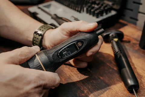 Wheeler hollow-ground bits ensure precise fit and prevent screw damage.