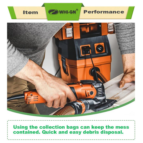 WHI-GN bag dimensions 485mm by 415mm for precise fit and full coverage.