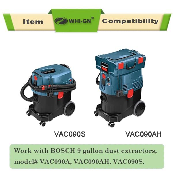 Six-pack packaging keeps spares organized for quick swaps with BOSCH VAC090