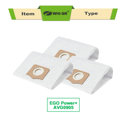 WHI-GN tear-resistant non-woven fabric bag captures fine dust and debris.