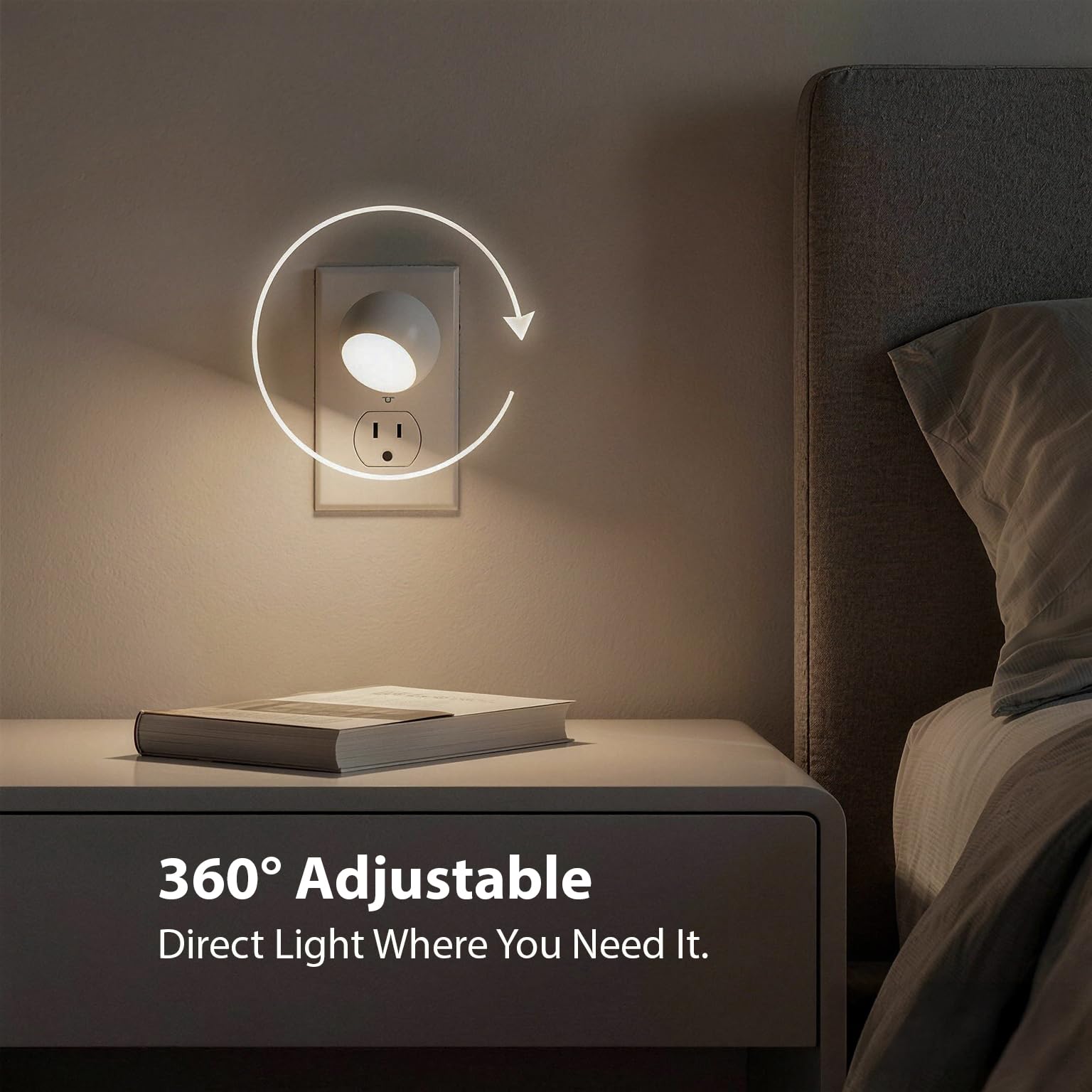 WhilsTec energy saving LED uses minimal power for nightly use.