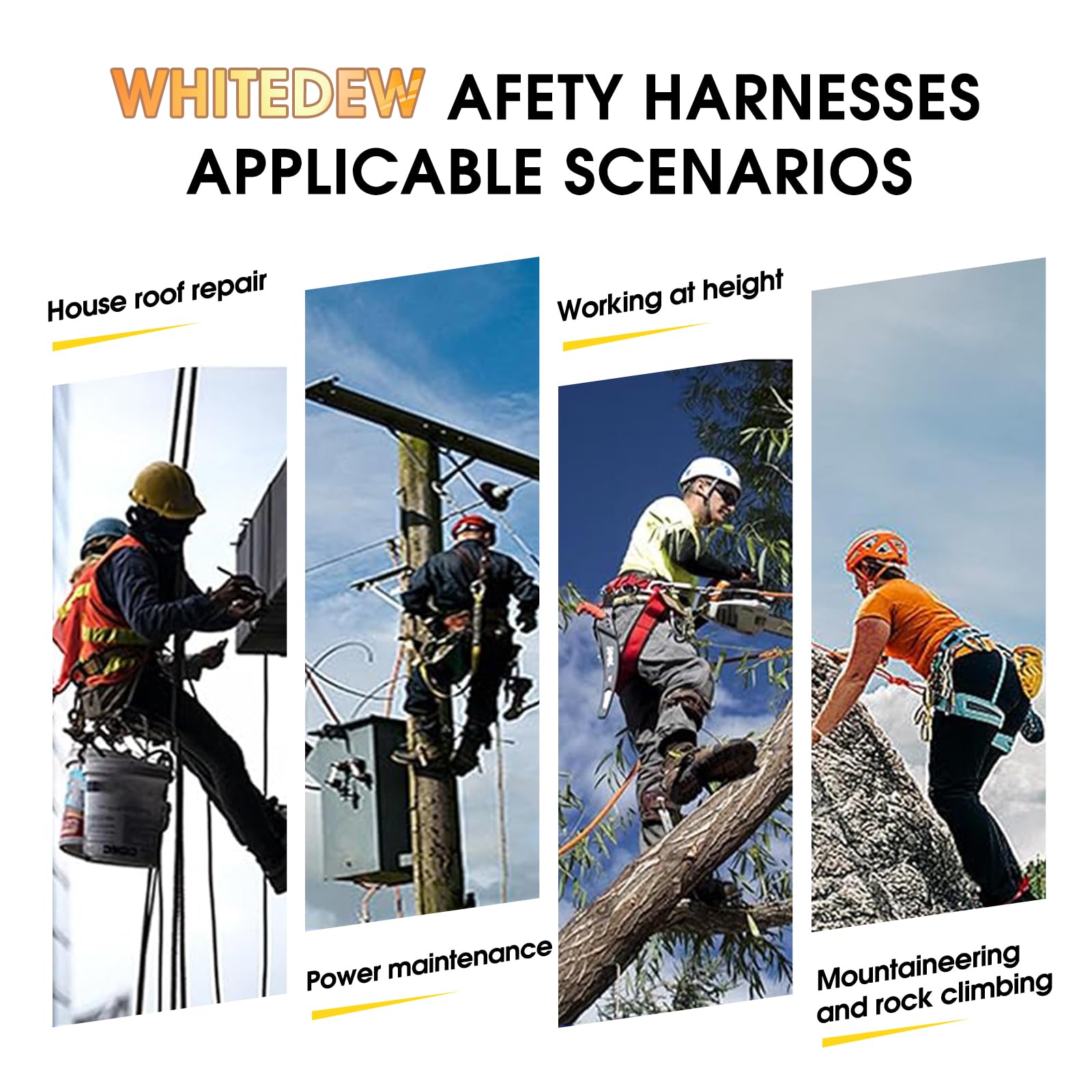 WHITEDEW wide-support belt delivers major comfort and stable movement.