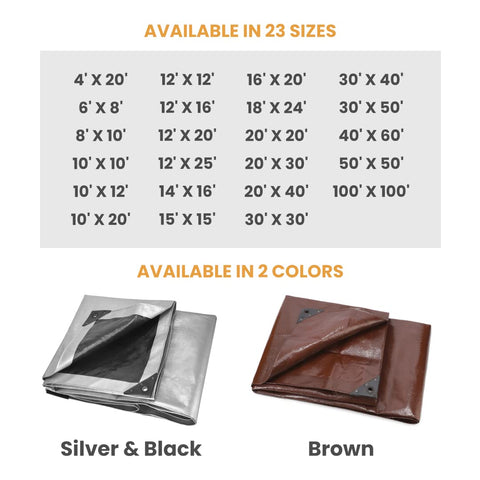 WHITEDUCK tarp used as boat cover for outdoor protection