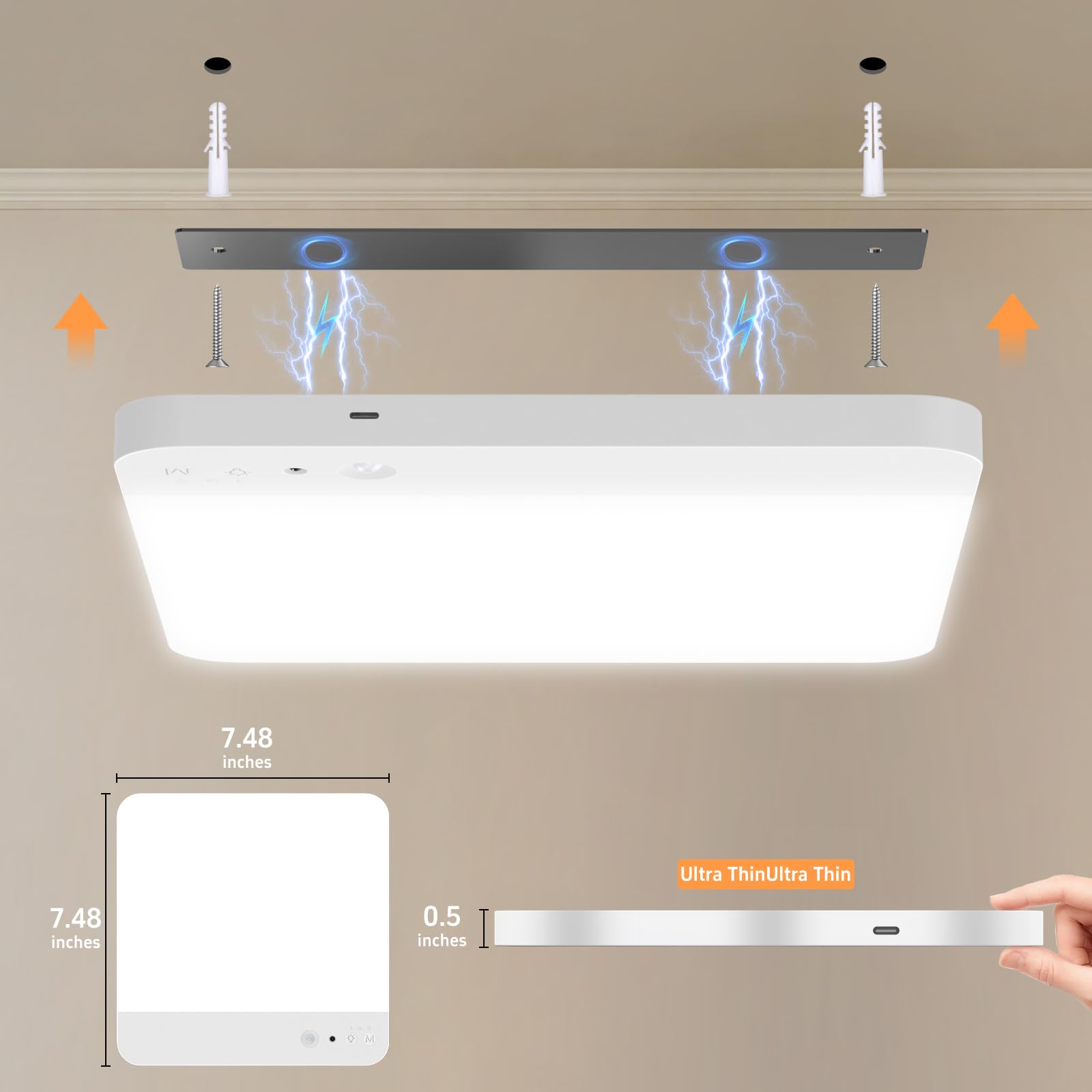 WhitePoplar remote with timer options for 15 30 60 minutes
