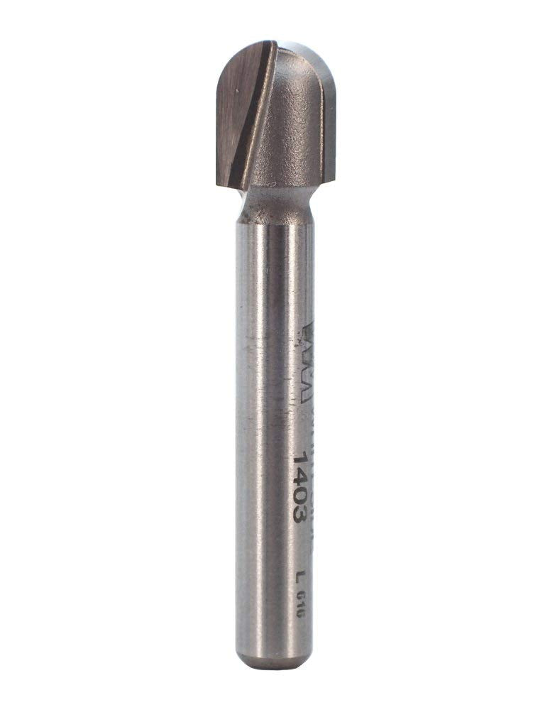 Whiteside 1403 round nose bit delivers smooth curves for precise engraving and signmaking.
