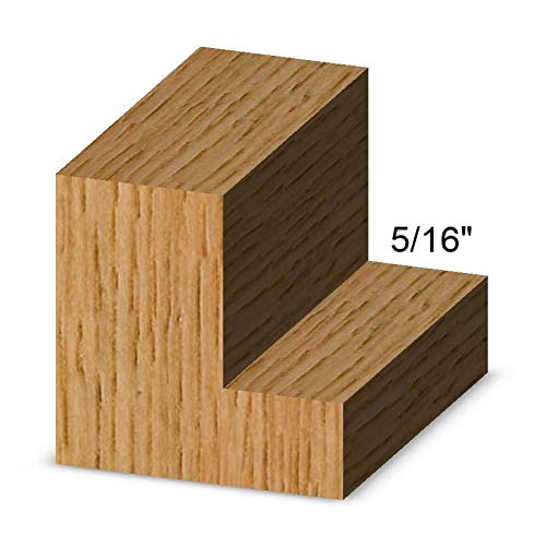 Whiteside 1955 set enables flush trim and common rabbet sizes