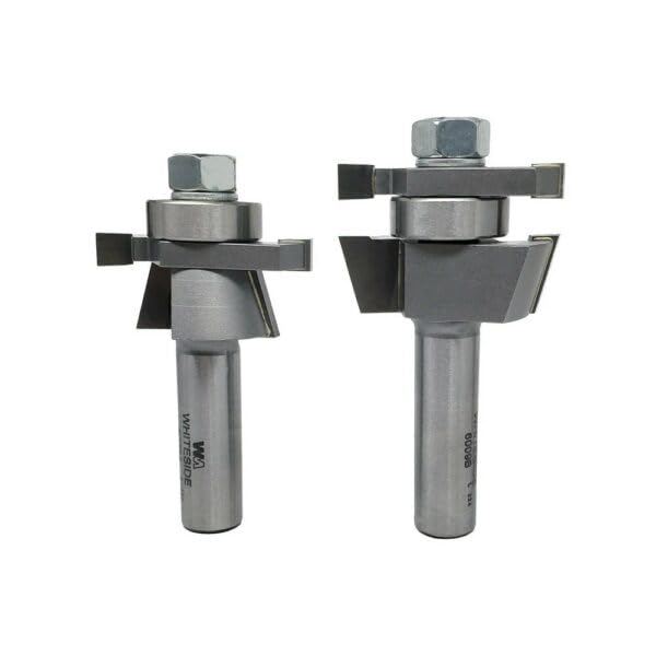 Whiteside 6009 interchangeable cutters expand cabinet applications.