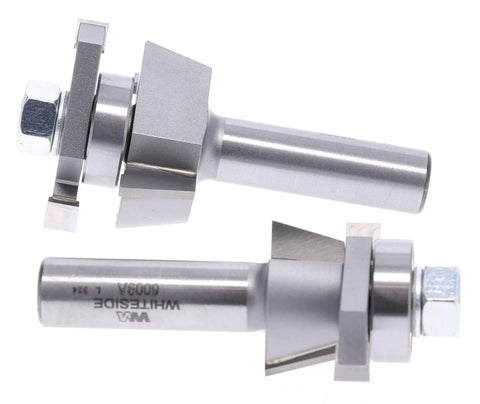 Whiteside 6009 cuts stiles and rails for 1/4 inch panels.
