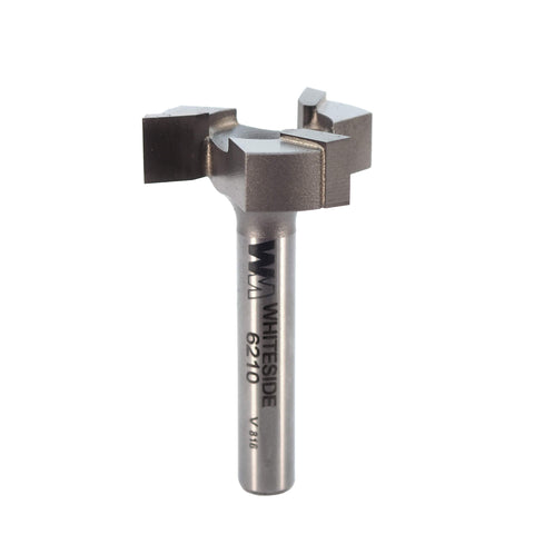 Whiteside 6210 spoilboard surfacing bit with 1/4-inch shank for flat, precise surfaces