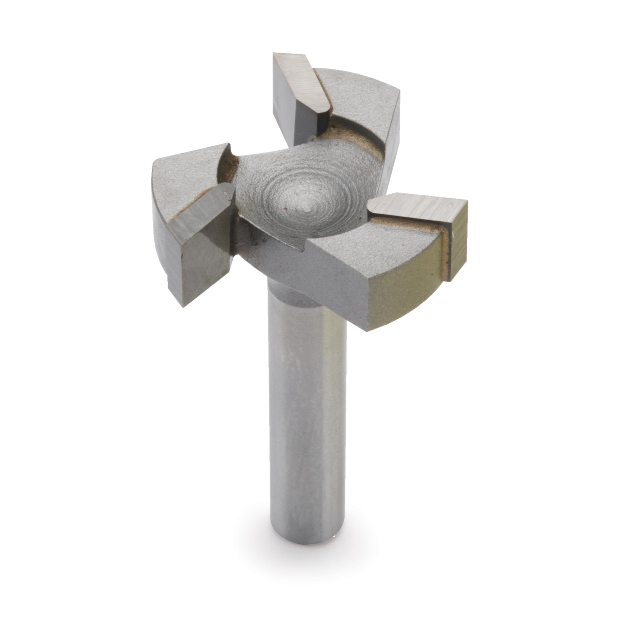 Whiteside 6210 spoilboard surfacing router bit shows a 1-inch diameter for efficient, clean passes