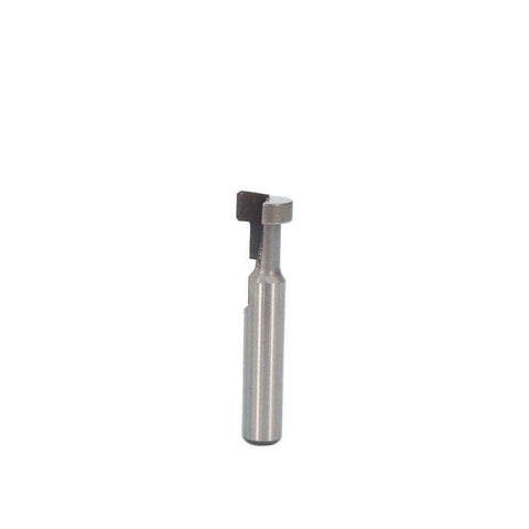 Whiteside keyhole bit with 3/8 inch diameter for hanging slots in wood.