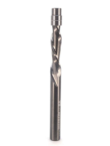 Whiteside RFTD2100 down-cut flush trim spiral bit for precise flush trimming on hardwoods and laminates