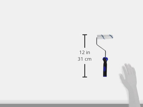 WHIZZ 25009 microfiber mini roller reduces splatter and drips on thin coatings.