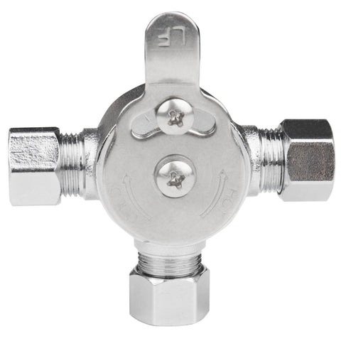 WHK 3/8 inch compression connectors ready to fit standard water lines