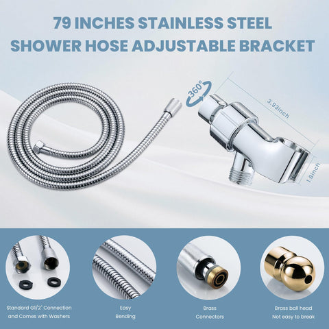 WHZffect detachable high pressure spray head supports thorough cleaning