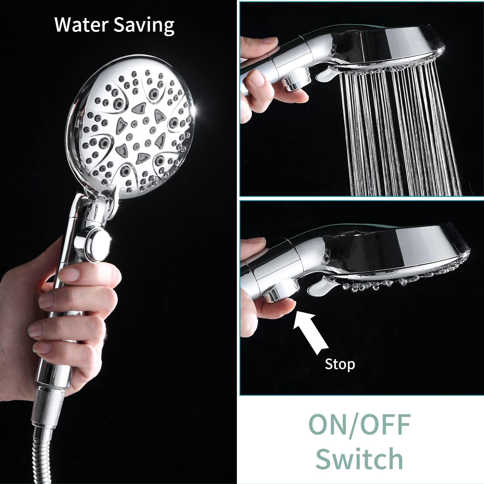 WHZeffect power wash mode delivers strong spray for tubs, tiles and pets