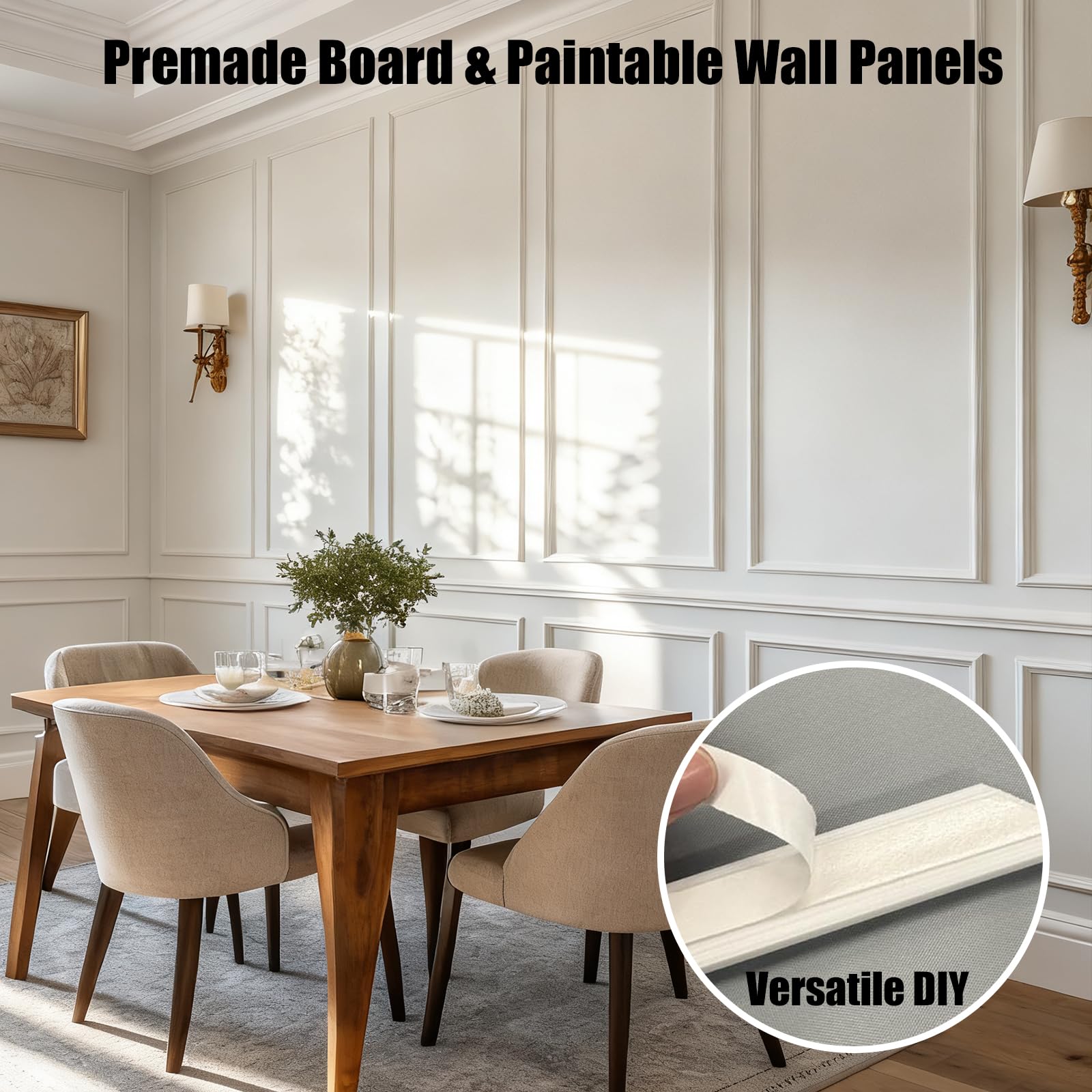 Wibeelee decorative panels offer versatile framing and wall accents