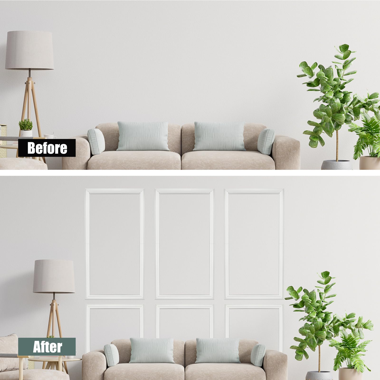 Wibeelee quick install reduces mess while upgrading wall details