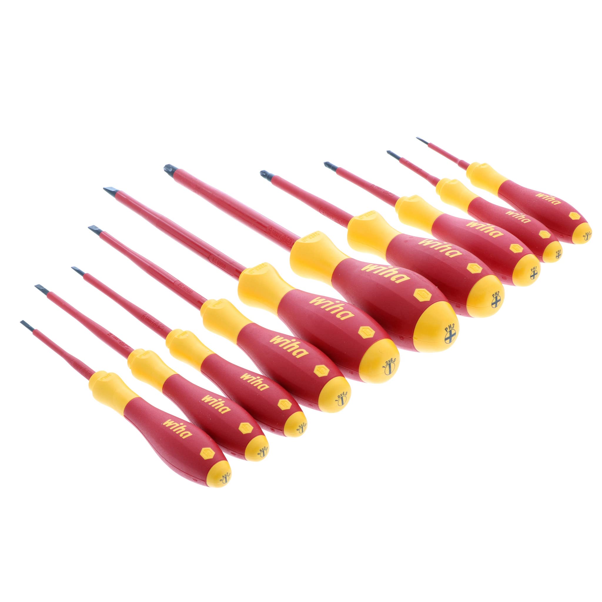 Wiha 32093 insulated slotted 2.5mm blade for balanced torque