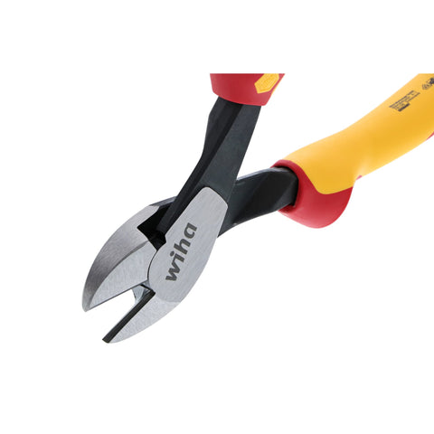Wiha 32968 high-leverage diagonal cutters 8in deliver clean cuts with reduced effort