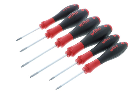 Wiha 36291 Torx set with six tips for precise electronics assembly.