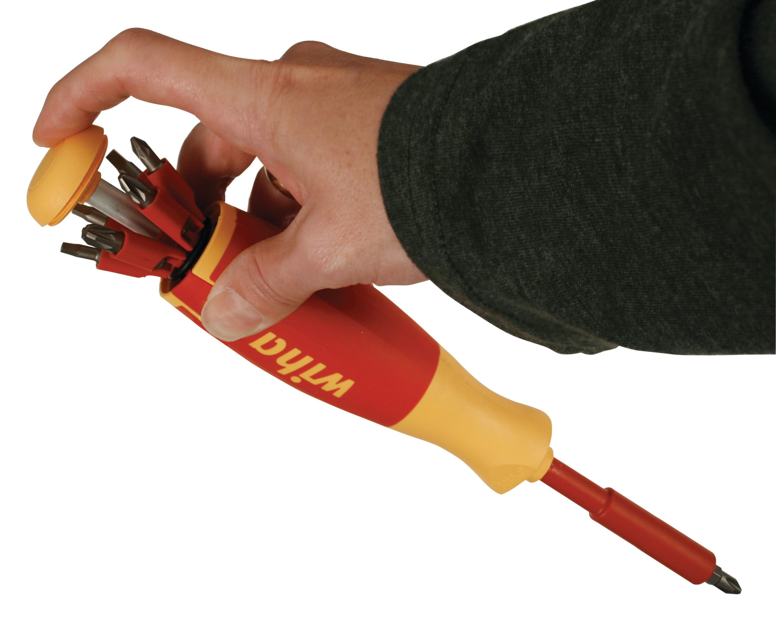 Wiha 38050 Pozidriv bits number 1 to 3 ideal for common fasteners.