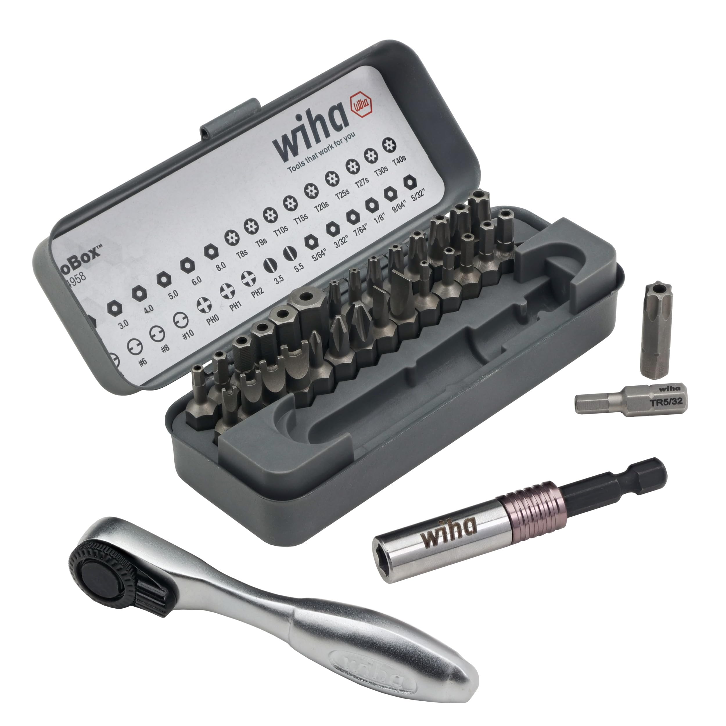 Wiha 74958 hex drive compatibility for universal use