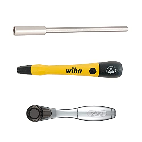 Wiha 75965 system4 set in action for electronics and automotive tasks.