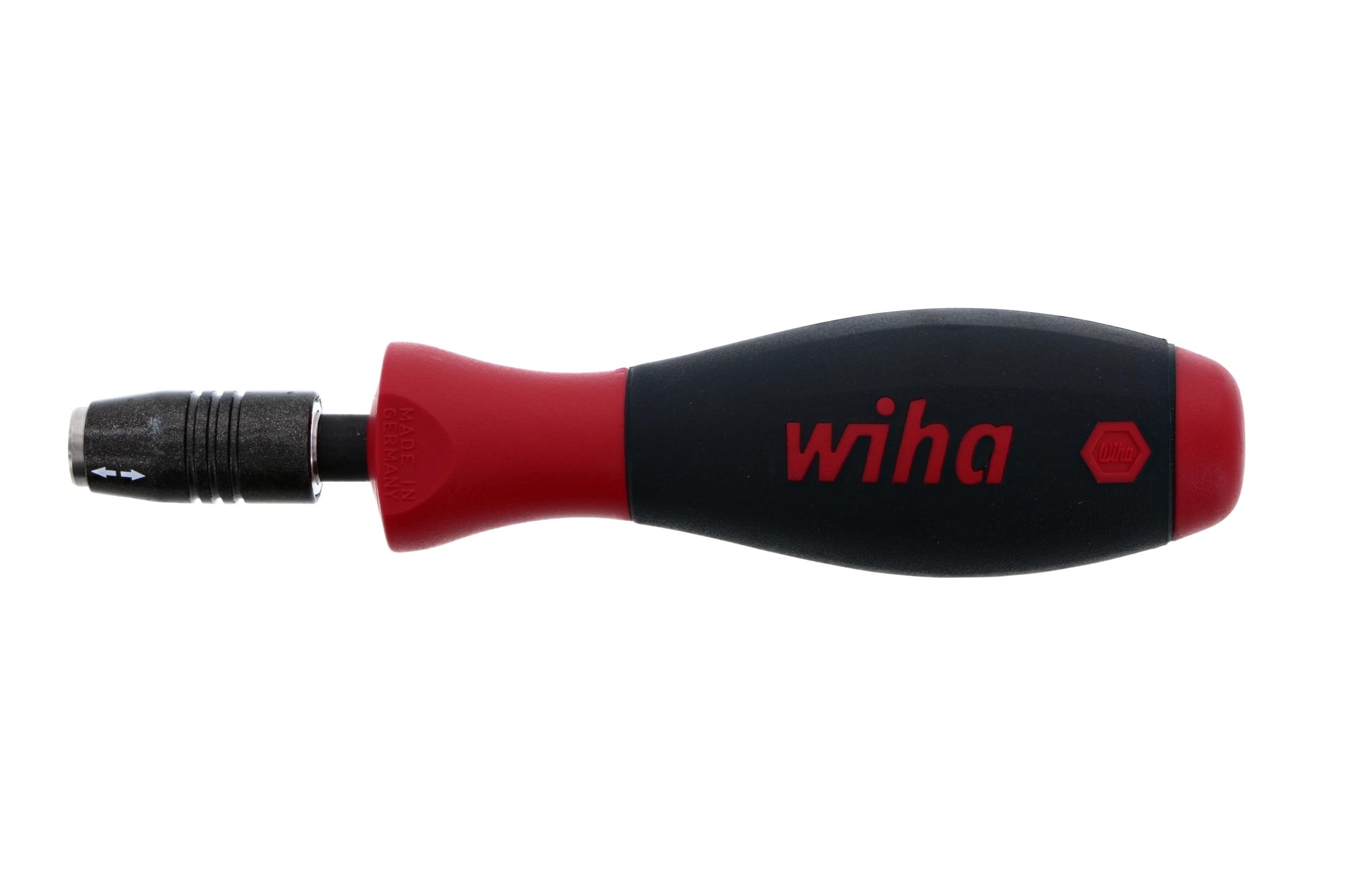 Wiha 76000 SoftFinish CentroFix bit holder with magnet for quick bit changes