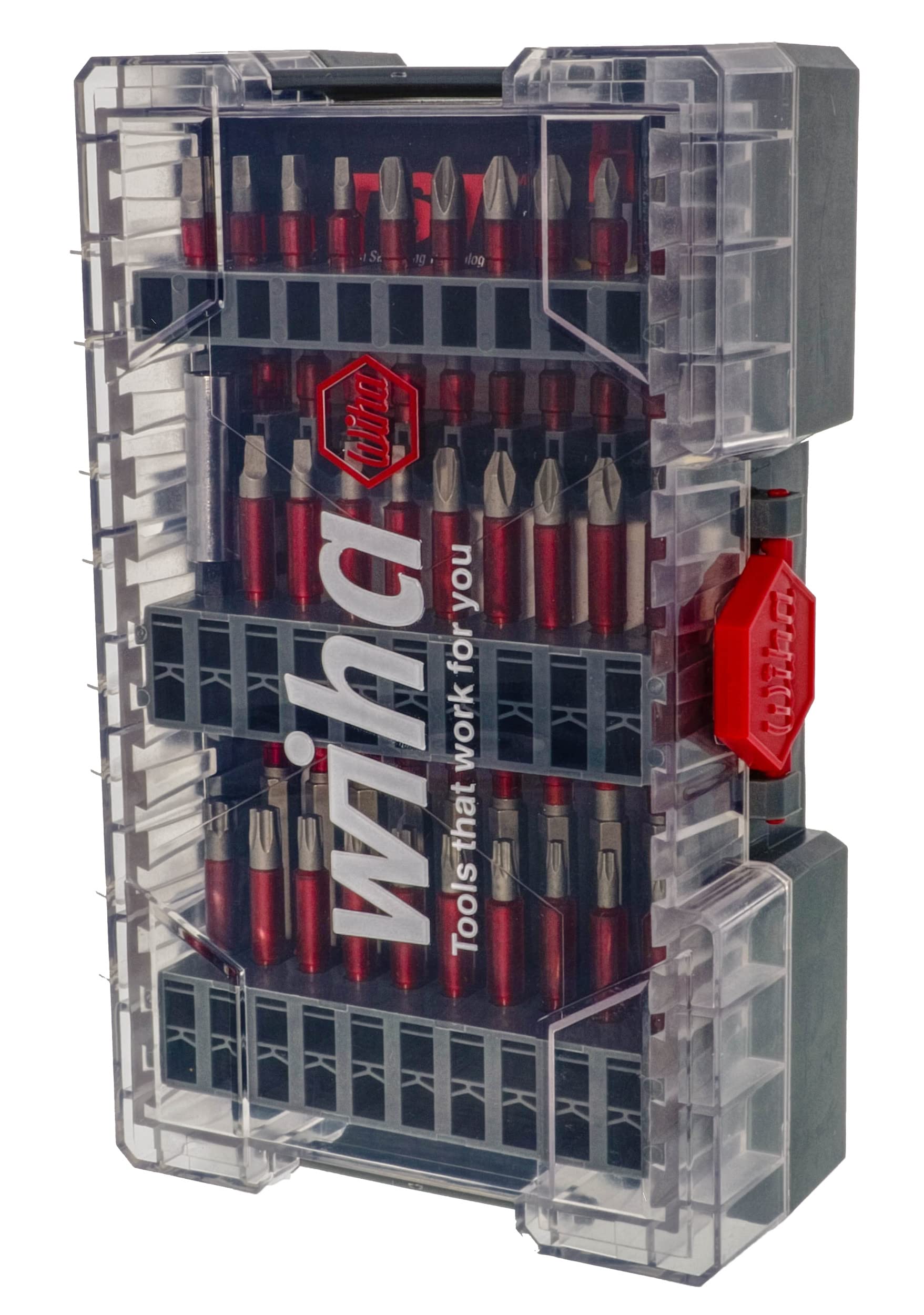 Wiha CVM premium tool steel for strength and durability.