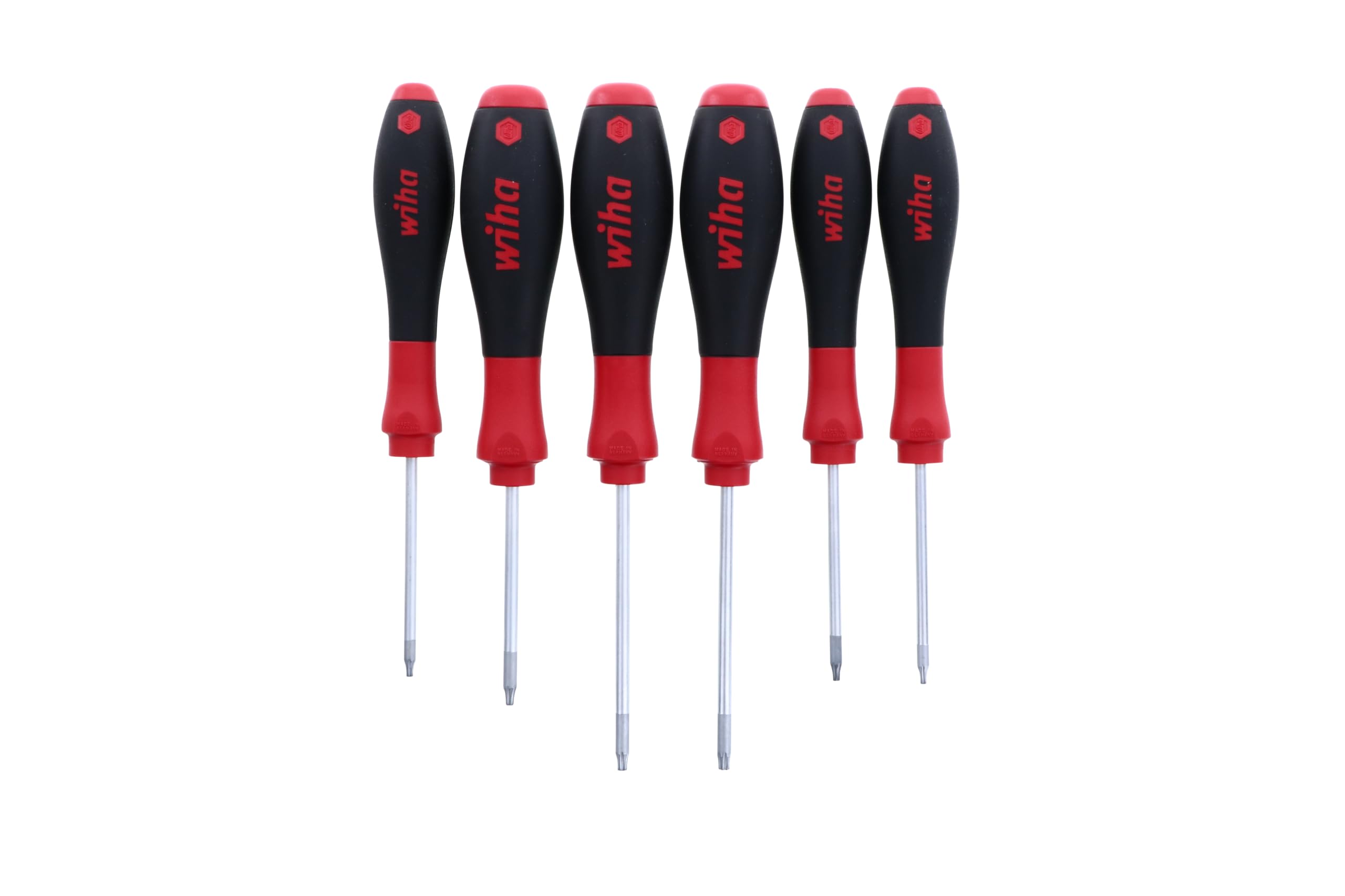 Wiha chromtop Torx tips in CVM steel for long-lasting durability.