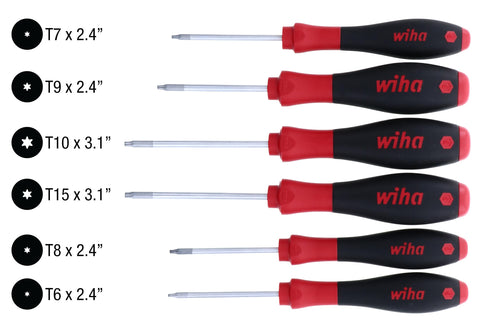 Wiha direct molded blade-to-handle bond for solid control.