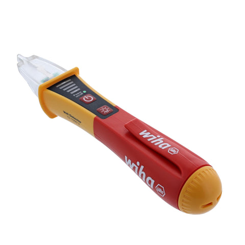 Wiha 25506 red back view highlighting compact CAT IV design