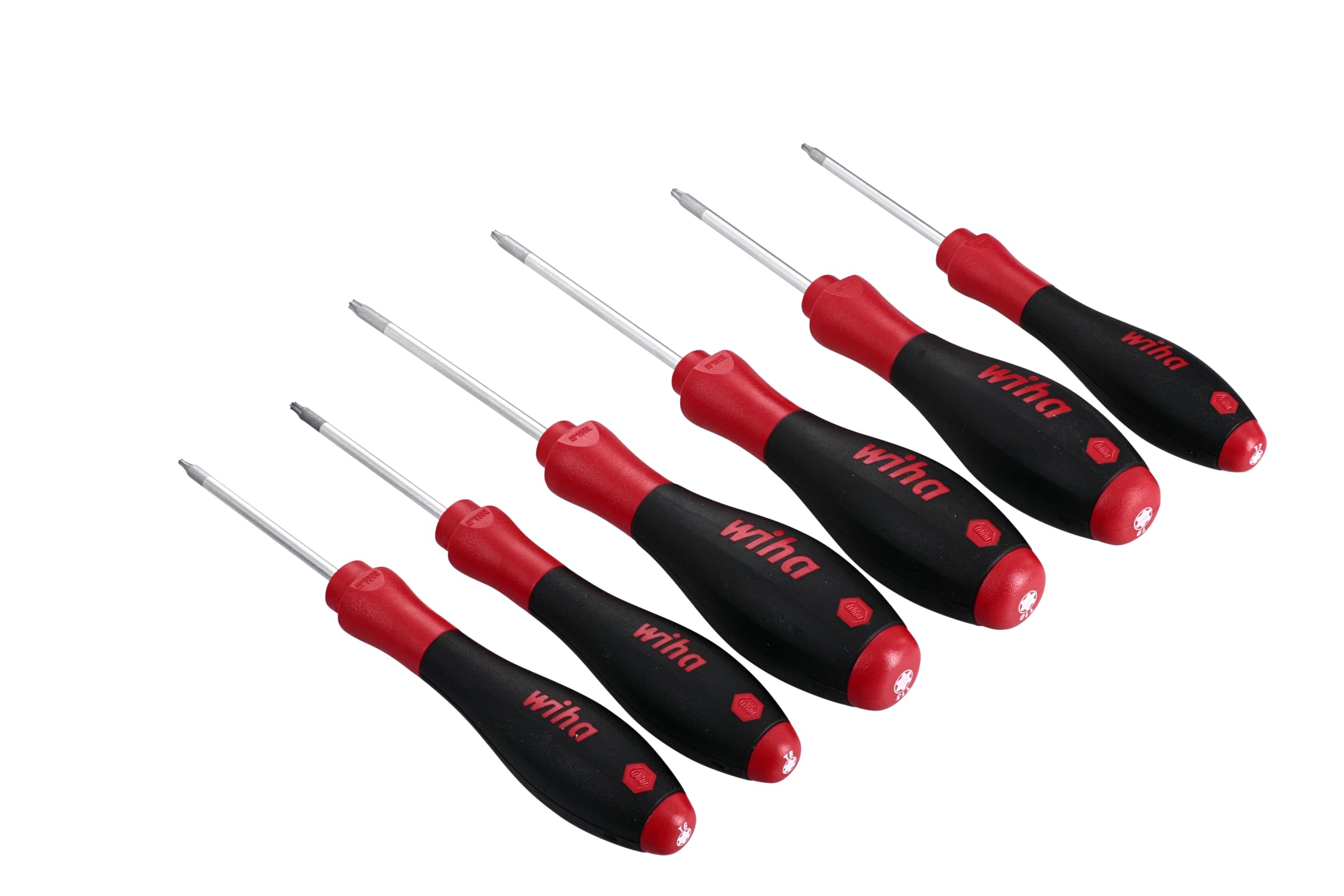 Wiha SoftFinish cushion grip handle ensures comfortable, controlled tightening.