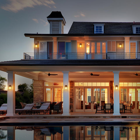 WIHTU ideal for garage, porch, or doorway with reliable coverage.