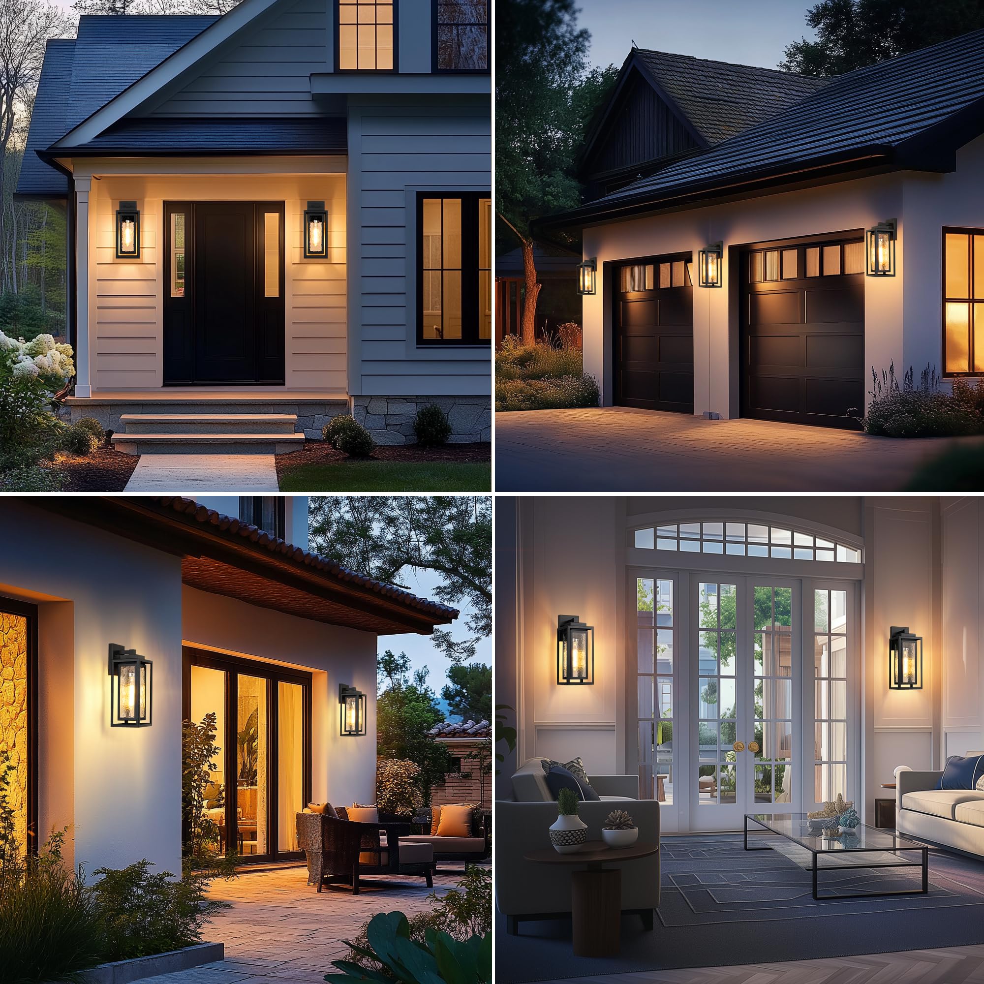 WIHTU indoor-outdoor versatility brightens porches and hallways.