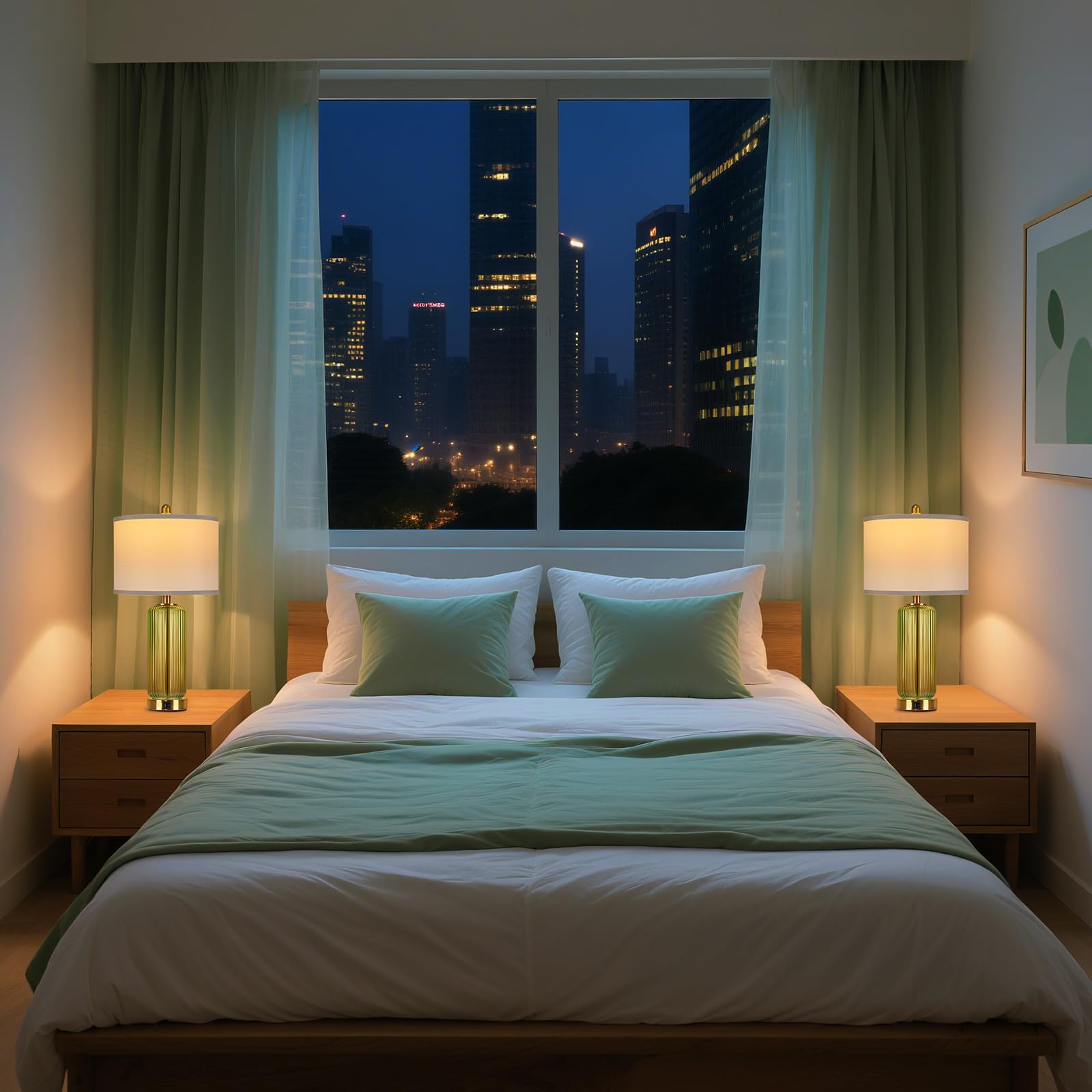 WIHTU lamps feature easy, tool-free assembly for fast setup.