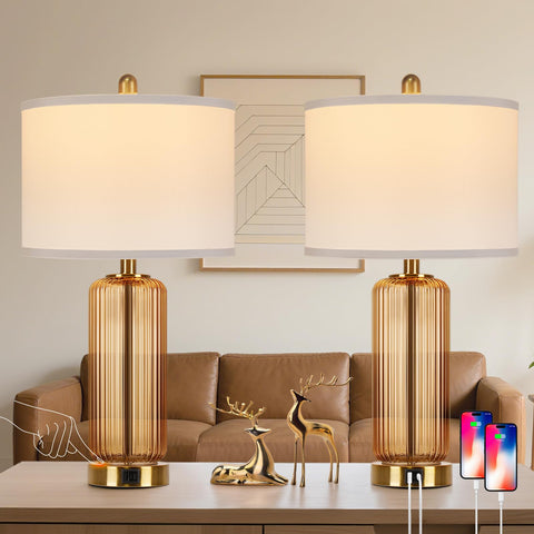 WIHTU lamps include free bulbs for immediate use