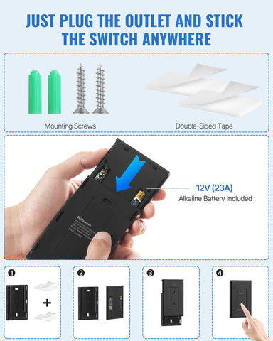 WILAWELS 100 ft range supports indoor convenience across rooms.
