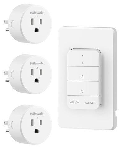 One-button operation makes turning devices on or off quick and simple.