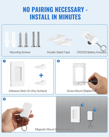 Portable remote control on a keychain for on-the-go use.